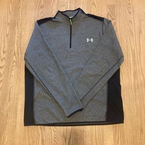 Mens XL Under Armour Quarter Zip Fleece